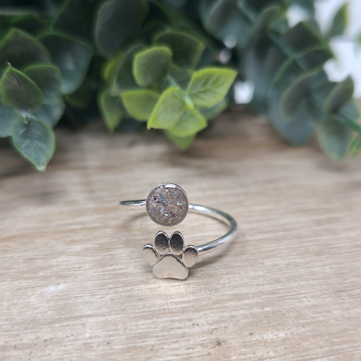 Dog memorial ring discount